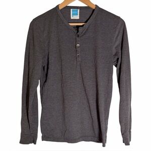 Jason Scott Henley Long‎ Sleeve Gray T-shirt Made In USA Men’s Small